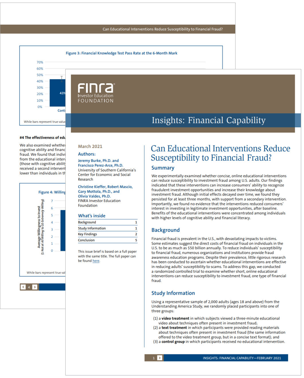 Can Educational Interventions Reduce Susceptibility to Financial Fraud?